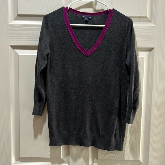 Gap Lightweight 3/4 Sleeve Sweater - Picture 1 of 6